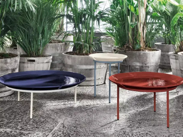 Tavolino da giardino Brise in 3 modelli di Gervasoni